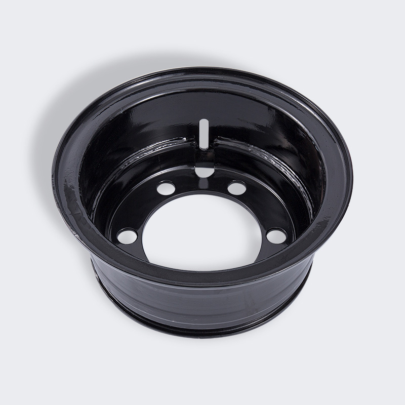 Empilhadeira Hangzhou de 5 toneladas com aro de aço sólido com roda traseira 825-15